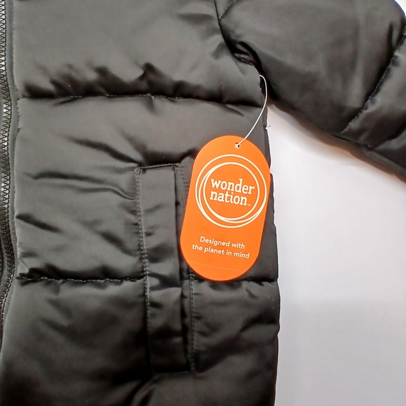 Wonder Nation Kids Puffer Jacket | Size Small (6/7) | NWT | - Picture 7 of 9